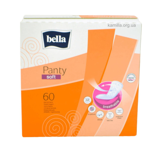 Щоденні прокладки Bella Panty Soft 60 шт