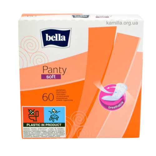 Щоденні прокладки Bella Panty Soft 60 шт