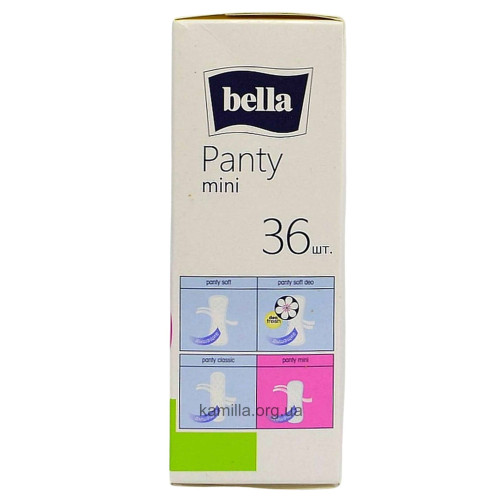 Щоденні прокладки Bella Panty Mini 30+6 шт.