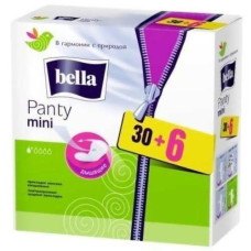 Щоденні прокладки Bella Panty Mini 30+6 шт.