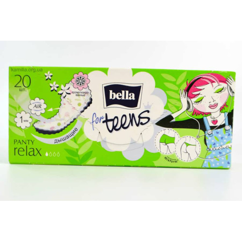Щоденні прокладки Bella For teens 20 шт
