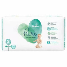 2/Підгузники дитячі Pampers Pure Protection №2 39шт Пюре 