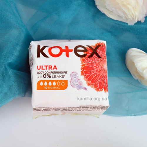 Гігієнічні прокладки Kotex Ultra Normal 10 шт 