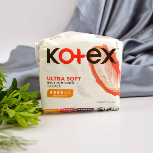Гігієнічні прокладки Kotex Ultra Soft Normal 10 шт