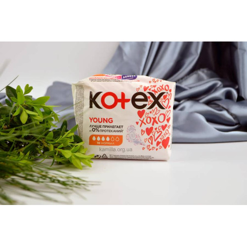 Гігієнічні прокладки Kotex Young Normal 10 шт