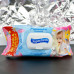 Дитячі вологі серветки Superfresh з клапаном 120 шт.