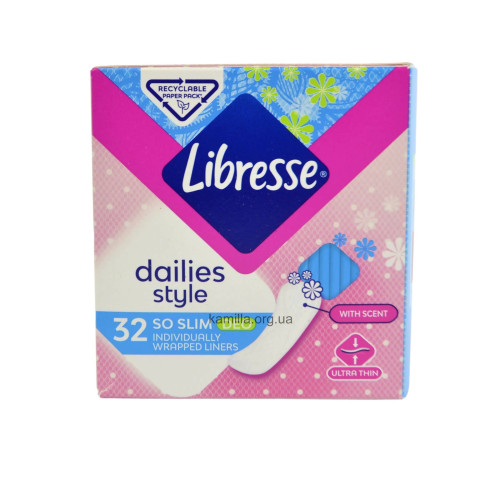Щоденні прокладки Libresse Daily Fresh Scented 32 шт.