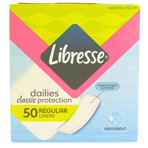 Щоденні прокладки Libresse Classic 50 шт