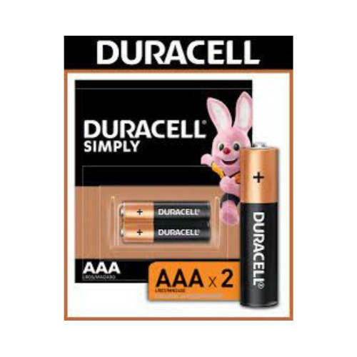 Батарейка Duracell 2шт ЛР03 ААА (міні пальчик)