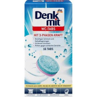 Таблетки для бачка унітазу з формулою крафта Denkmit WC, 16 шт