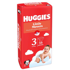 Підгузники дитячі Huggies Ультра комфорт №3 56шт 4-9кг
