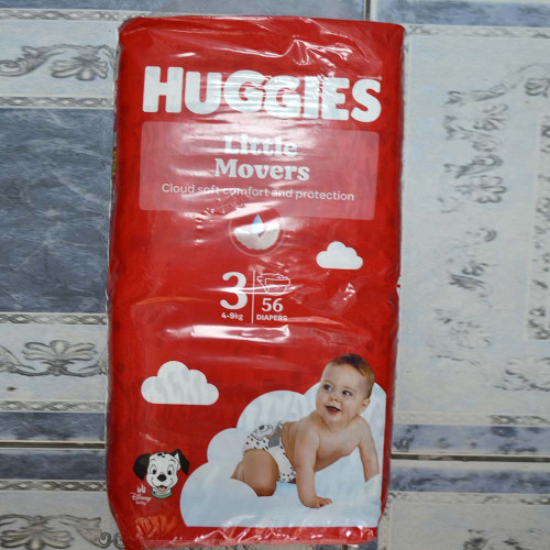 Підгузники дитячі Huggies Ультра комфорт №3 56шт 4-9кг