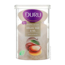 Мило  тверде Duru 1+1 4*100гр Арганове масло та глина