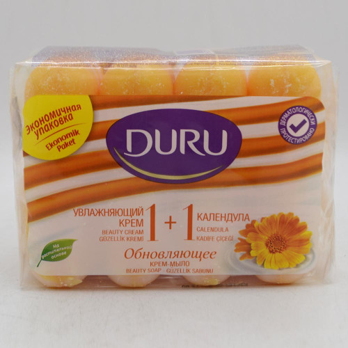 Мило Duru 1+1 4*80г Календула