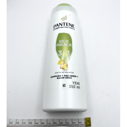 Шампунь для волосся Pantene 350мл Guç Ve Parlaklık 3в1