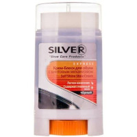 ОЛІВЕЦЬ для взуття SILVER 50мл чорний