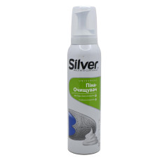 ПІНА очищувач для взуття Silver 150мл всі види шкіри і текстилю