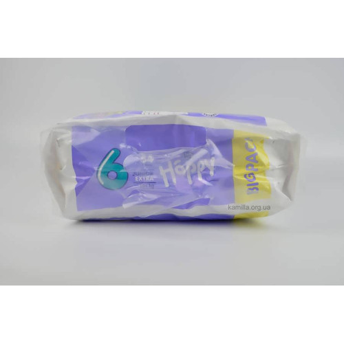 2/Підгузники дитячі Happy Junior Extra №6 16 кг 54 шт