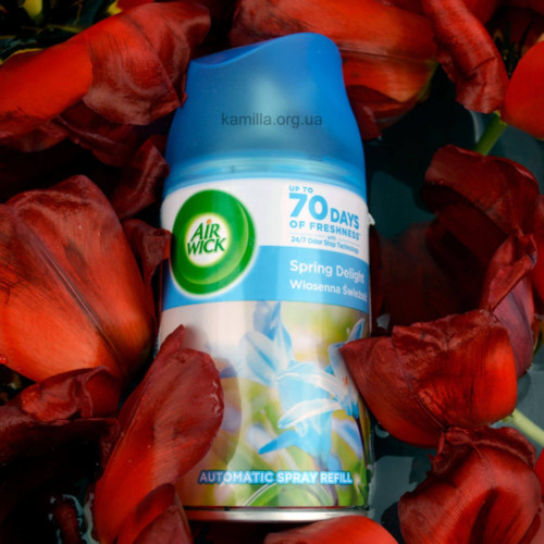 Змінний балон до автоматичного освіжувача Air Wick Spring Delight 250 мл