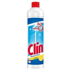 Засіб для миття скла та вікон Clin Лимон 3 в 1 запаска, 500 мл