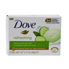 Мило тверде Dove 90г Огірок та зелений чай 