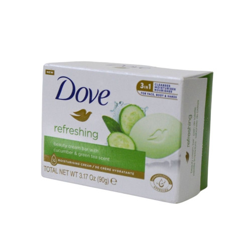 Мило тверде Dove 90г Огірок та зелений чай 