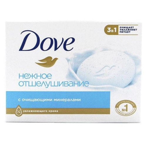 Мило тверде Dove 90г Ніжне злущування  