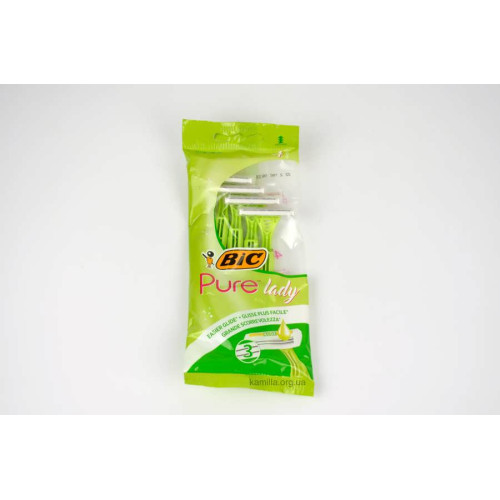 Одноразові станки для гоління Bic Pure Lady 4 шт