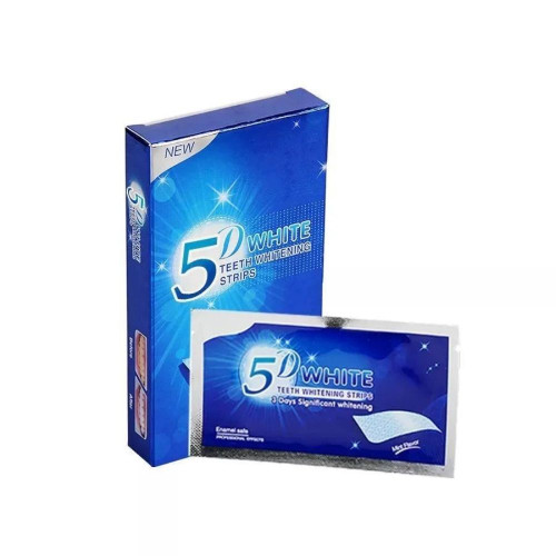 Пластинки для відбілювання зубів 14шт 5D White