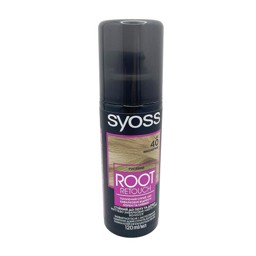 Тонуючий спрей Syoss 120мл Русявий