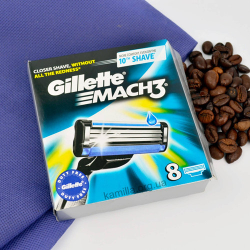Картрідж для гоління Gillette Mach-3 1 шт. 