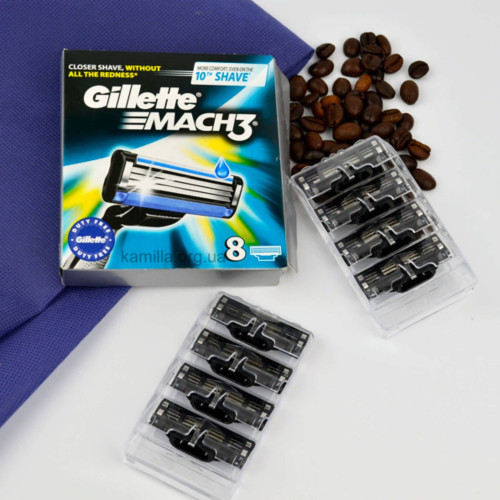 Картрідж для гоління Gillette Mach-3 1 шт. 