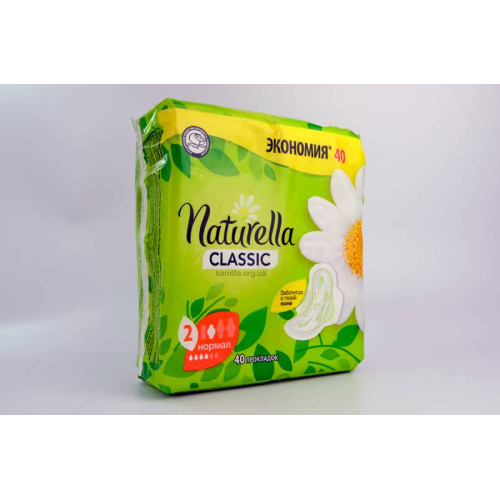 Критичні прокладки Naturella Classic Нормал 40 шт