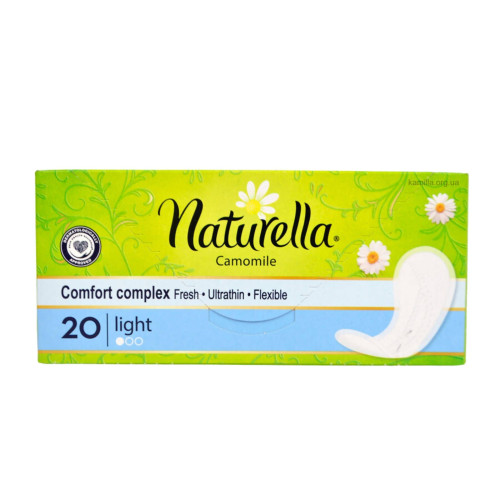 Щоденні прокладки Naturella Camomile Light 20 шт