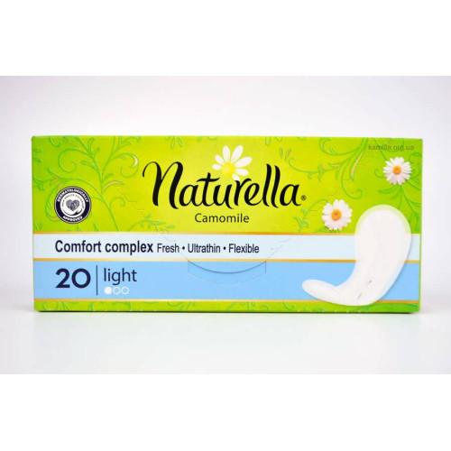 Щоденні прокладки Naturella Camomile Light 20 шт