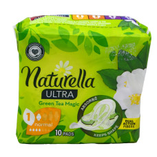 Ультра критичні прокладки Naturella 10шт Зелений чай