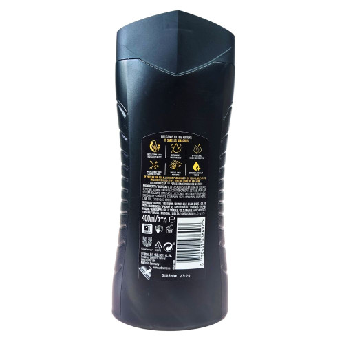 Чоловічий гель для душу AXE 400мл Leather&cookies