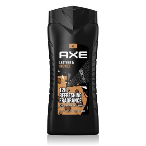 Чоловічий гель для душу AXE 400мл Leather&cookies