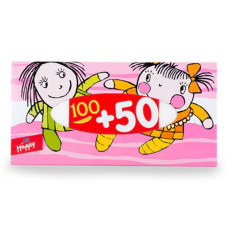 Носові хустинки Bella 100+50шт 2-х шарові Універсал 