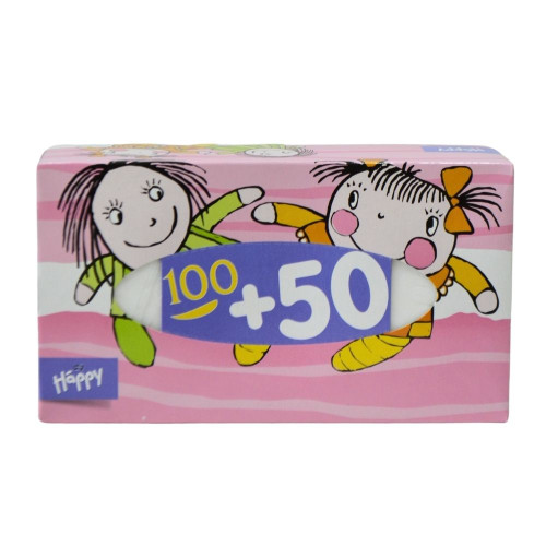 Носові хустинки Bella 100+50шт 2-х шарові Універсал 
