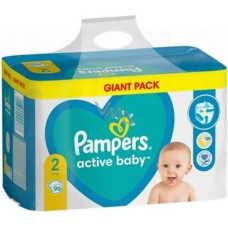 2/Підгузники дитячі Pampers Active Baby №2 96шт 