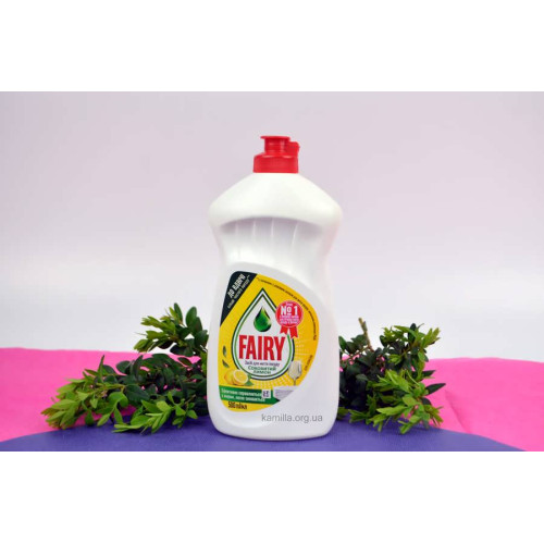 Засіб для миття посуди Fairy Соковитий лимон 0,5л 