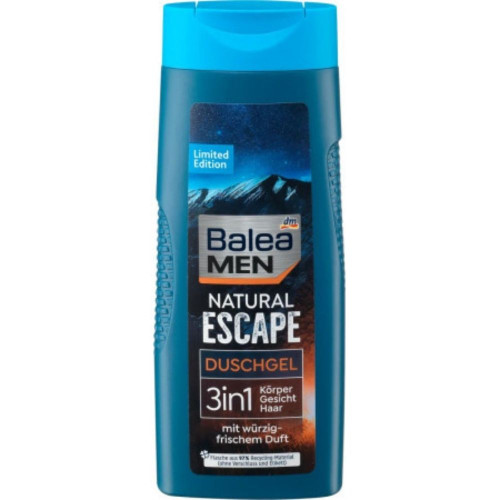 Чоловічий гель для душу Balea 300мл Natural Escape