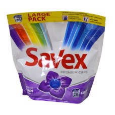 Капсули для прання Savex 28шт Колор 