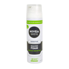 Піна для гоління Nivea Для чутливої шкіри 200 мл.