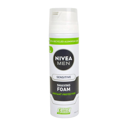 Піна для гоління Nivea Для чутливої шкіри 200 мл.