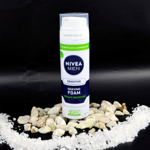 Піна для гоління Nivea Для чутливої шкіри 200 мл.