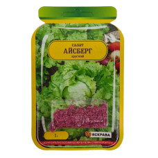 Насіння Яскрава Салат Айсберг 1гр Хрусткий  