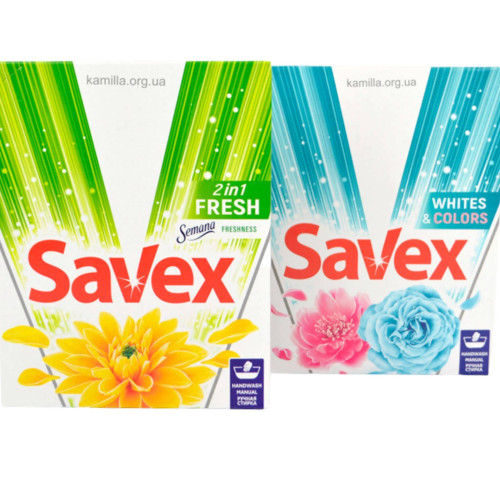 Пральний порошок Savex 2 in 1 Fresh 400 г
