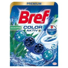 Блок для унітазу Bref Color Aktiv Eucalyptus Blue Water 1 шт.
